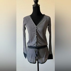 Sheer Onesie PJ’s NAP Design OS S/M